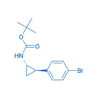 Tert-Butyl ((1S,2R)-2-(4-bromphenyl)cyclopropyl)carbamat